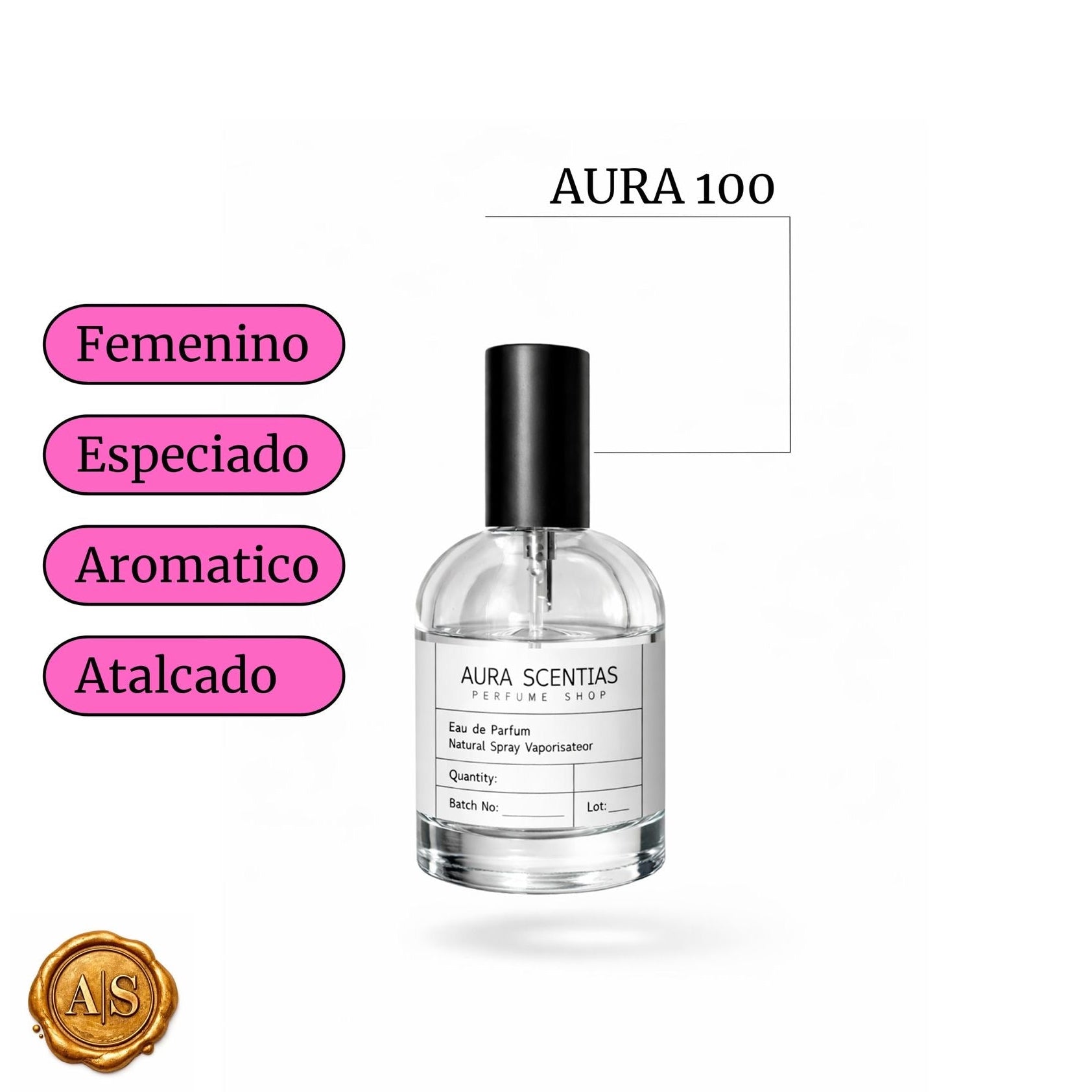 Aura 100 - Recuerda a 212 de Carolina Herrera