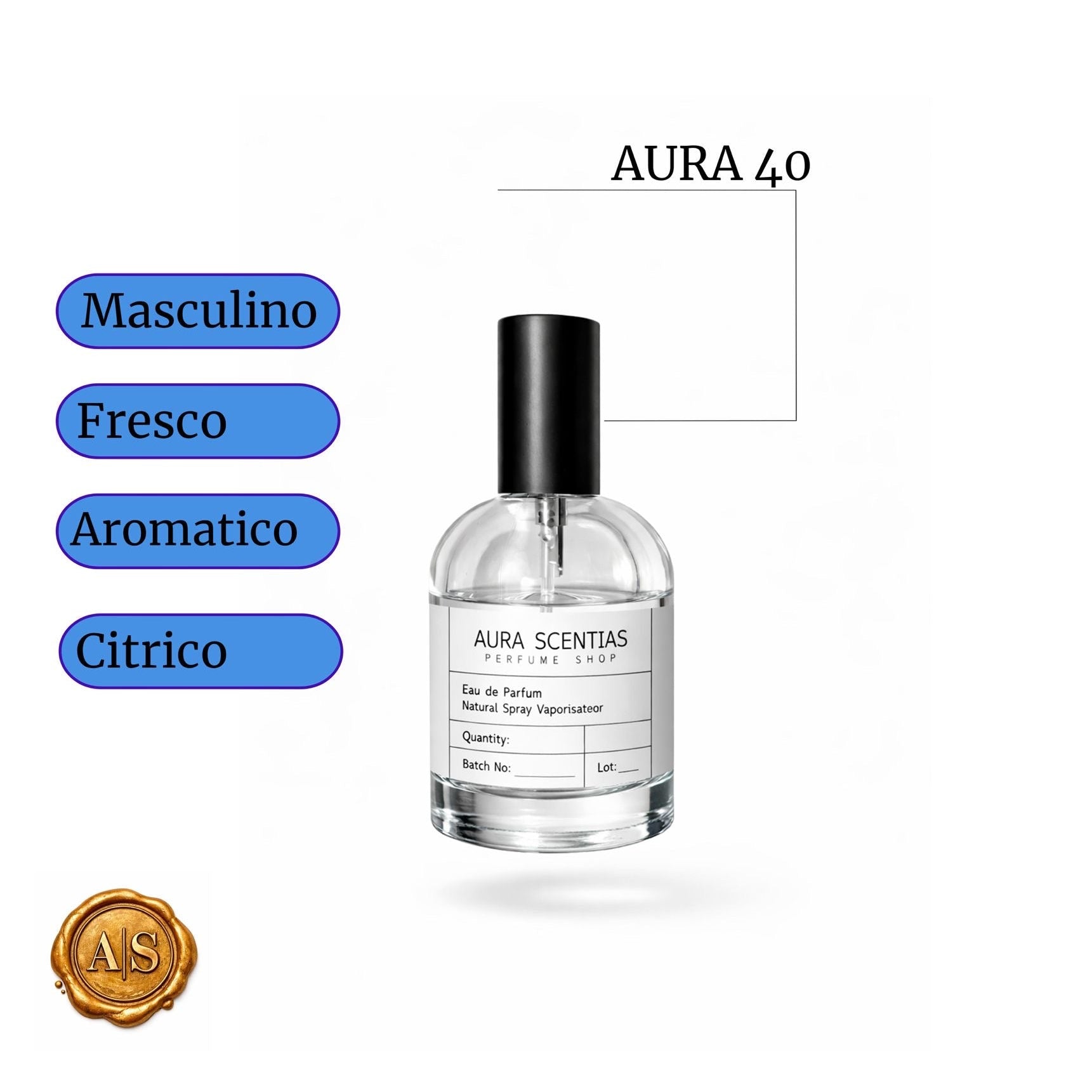 Aura 40 - Recuerda a Azzaro Wanted de Azzaro
