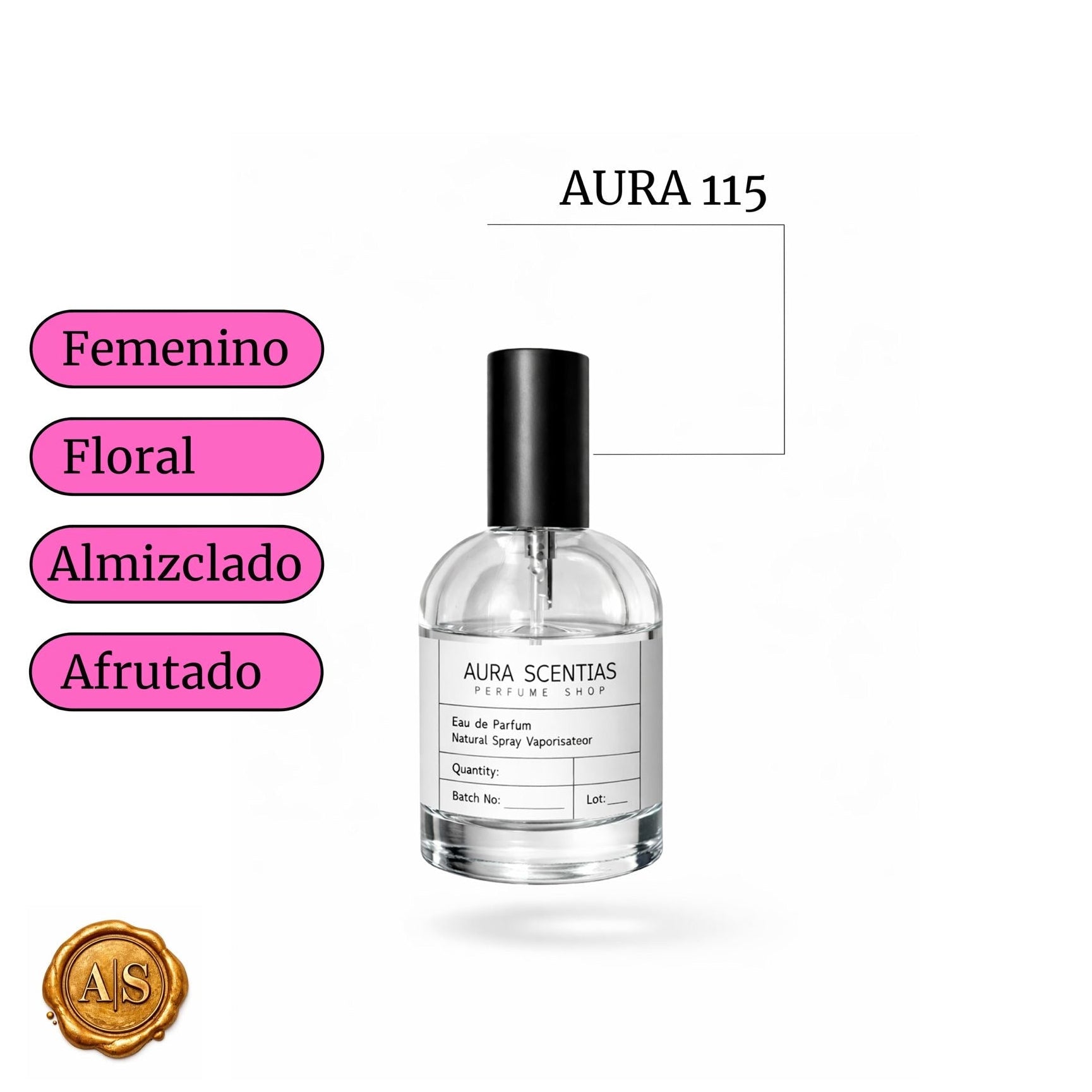 Aura 115 - Recuerda a 212 VIP Rosé de Carolina Herrera