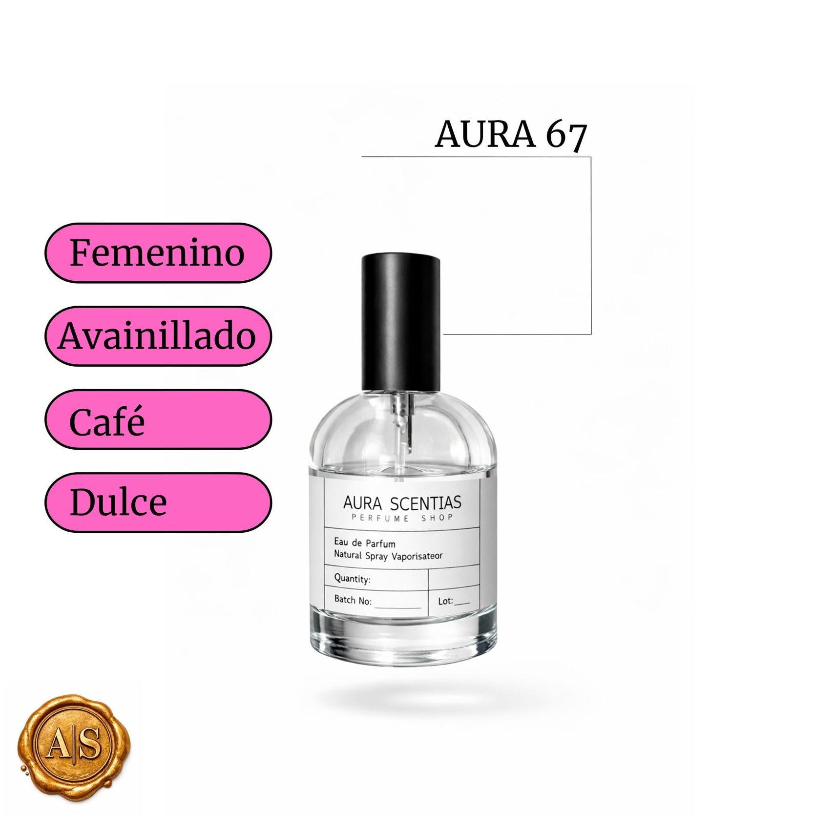Aura 67 Recuerda a Black Opium de YSL