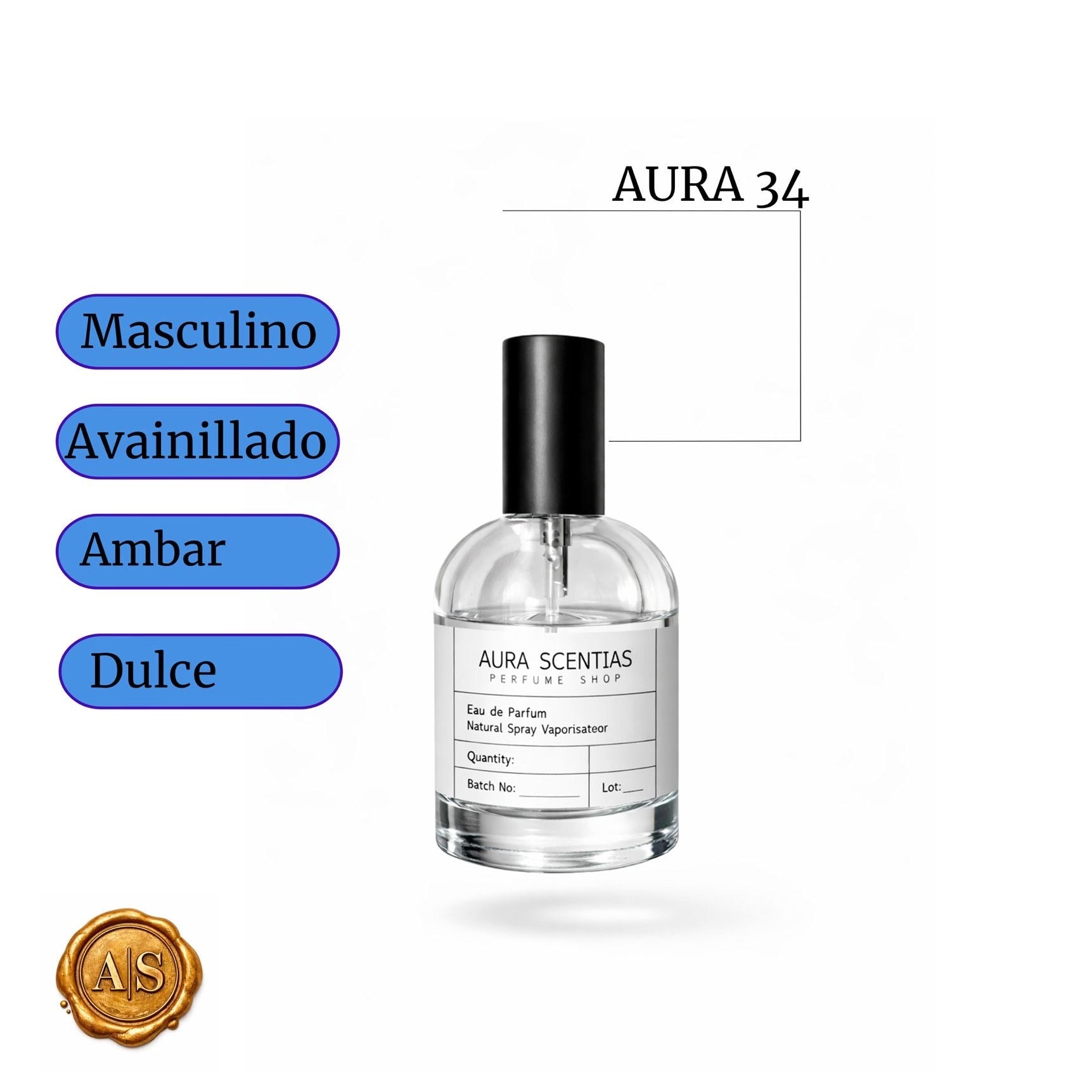 Aura 34 - Recuerda a Armani Stronger With You Intensely de Giorgio Armani